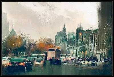 Картина Центр города №2
