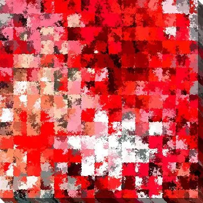 Картина маслом Много кубиков