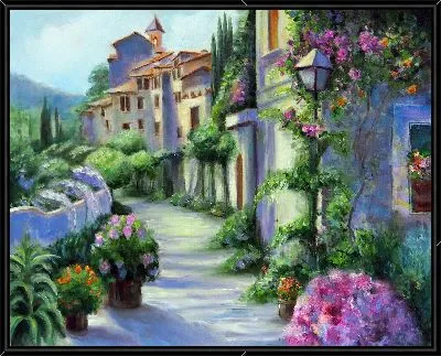 Картина Красивая улица