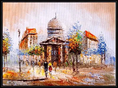 Картина Архитектура города