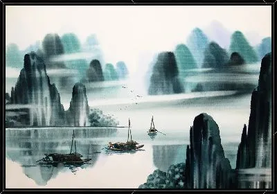 Картина Путешествие между гор