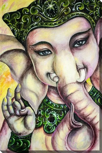 Картина маслом Символ буддизма