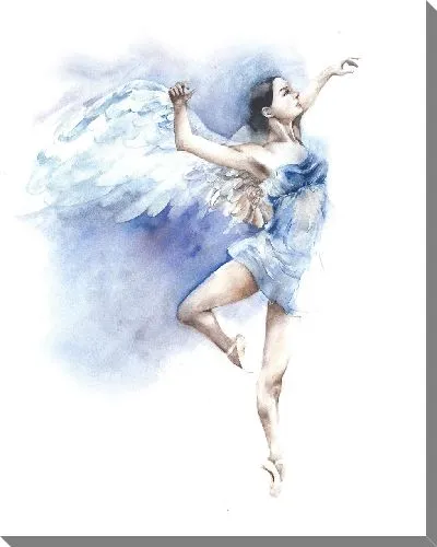 Картина маслом Девушка с крыльями