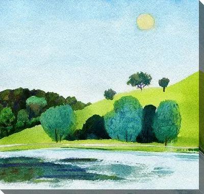 Картина маслом Природа №3