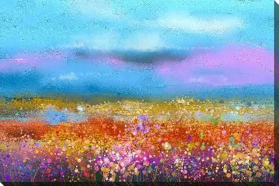 Поле цветов №3