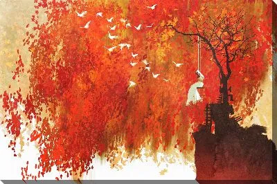 Картина маслом Качели №5