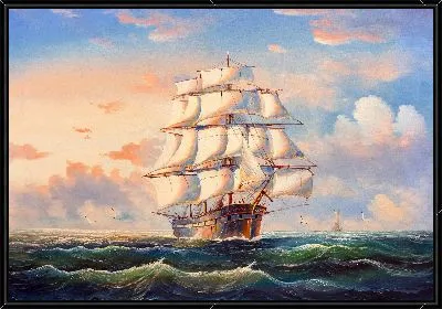 Картина Корабль №206