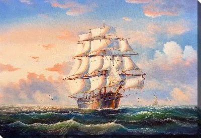 Постер Корабль №206