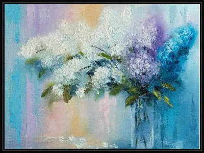Сирень в вазе