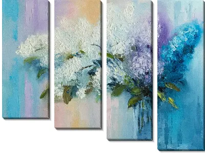 Сирень в вазе