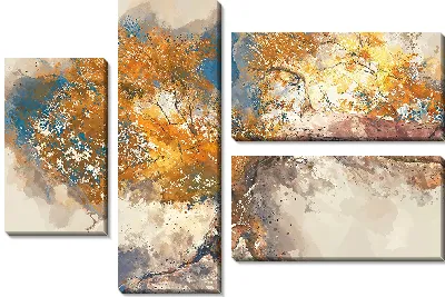 Модульная картина Арт композиция №60