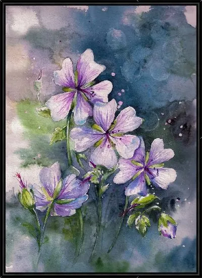 Картина Герань №3