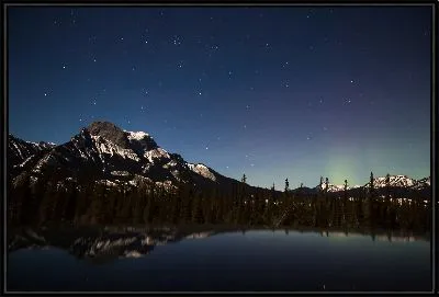 Картина Сияние за горами