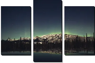 Модульная картина Сияние за горами №2