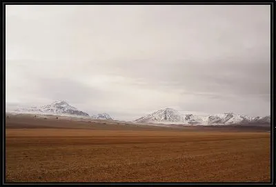 Картина Снежные горы