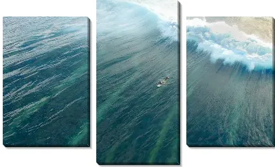 Модульная картина Серфинг №12