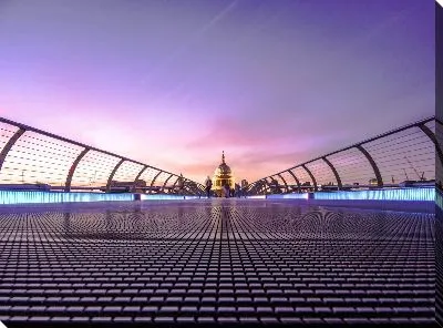 Постер Современный мост №2