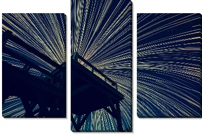 Модульная картина Фейерверк