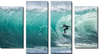 Модульная картина Серфинг №13