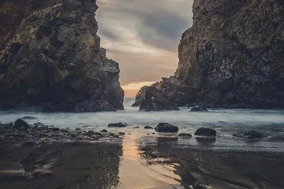 Плакат Берег острова
