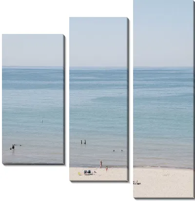 Модульная картина Отдых на пляже №2