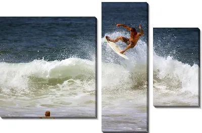 Модульная картина Серфинг №14
