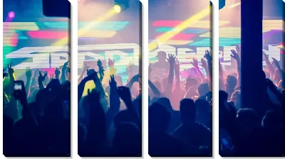 Модульная картина Вечеринка №3