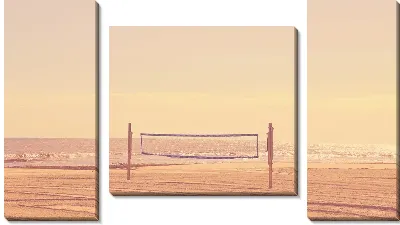 Модульная картина Волейбольная сетка