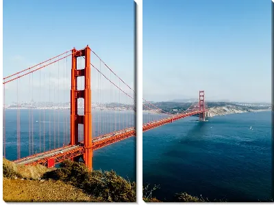 Модульная картина Золотые Ворота