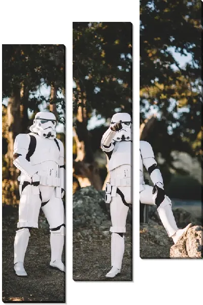 Модульная картина Звездные войны