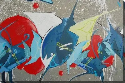 Граффити рыбы