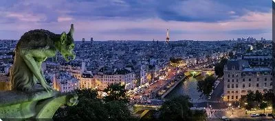 Постер Гаргулья в Париже