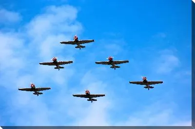 Полет самолетов