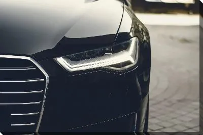 Постер Фара автомобиля