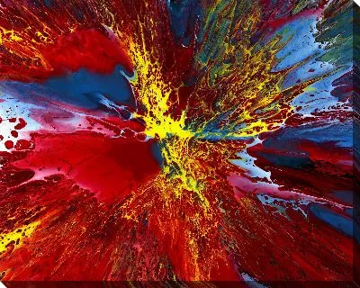 Картина маслом Яркие краски