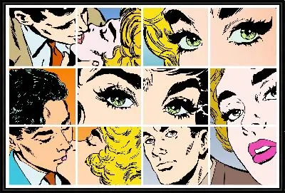 Поп арт люди