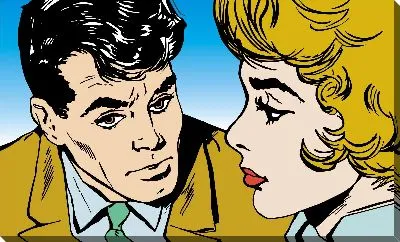 Картина маслом Я тебя слушаю