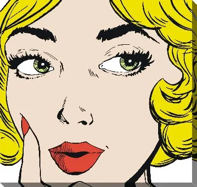 Картина маслом Появилась идея