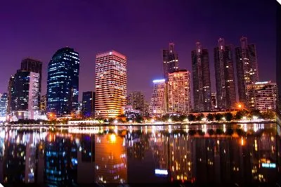 Постер Огни ночного города №2