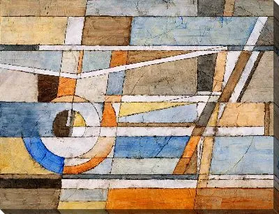 Картина маслом Тонкие линии