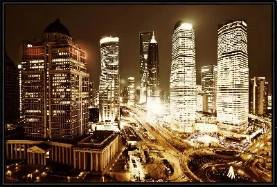 Картина Ночные огни