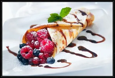 Картина Блинчик с ягодами