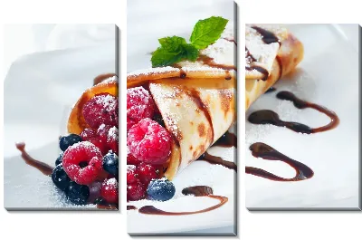 Блинчик с ягодами