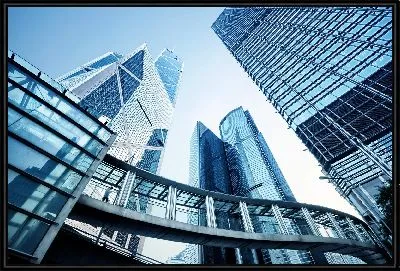 Картина Высокие здания