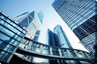 Постер Высокие здания