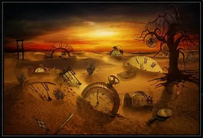 Часы в песке