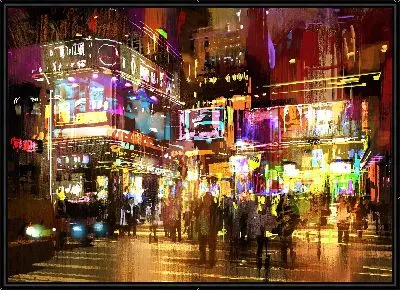 Картина Красочный Китай