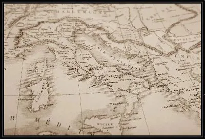 Карта Италии