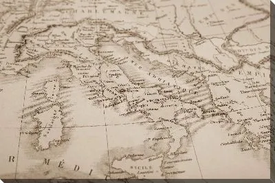 Карта Италии