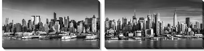 Модульная картина Панорама Нью-Йорка №8